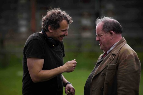 「キーパー ある兵士の奇跡」メイキング写真