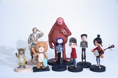 ライカの歴代パペットがドワーフ訪問！最新作のMr.リンクがこまねこと記念撮影