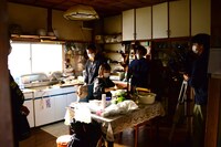 「シュシュシュの娘」撮影現場の様子。