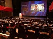 「おらおらでひとりいぐも」ワールドプレミアの様子。