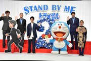 「STAND BY ME ドラえもん2」完成報告会の様子。