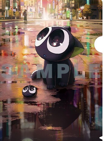 「羅小黒戦記（ロシャオヘイセンキ） ぼくが選ぶ未来」ライブビューイング来場者特典のクリアファイル。