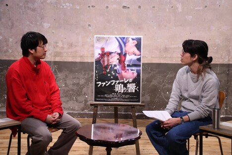 左から森田和樹、МCの折田侑駿。