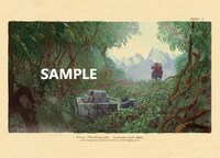 「ミッシング・リンク 英国紳士と秘密の相棒」入場者特典のポストカードサンプル。