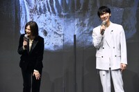 左から北川景子、綾野剛。