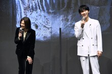 左から北川景子、綾野剛。