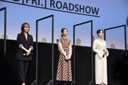 左から百田夏菜子、森川葵、松井玲奈。
