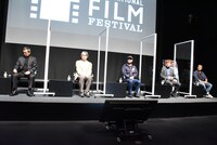 トークイベント「マスタークラス スーパー戦隊シリーズの歩み」の様子。