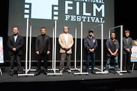 トークイベント「マスタークラス スーパー戦隊シリーズの歩み」の様子。