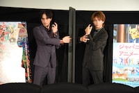 左から一ノ瀬颯、小宮璃央。