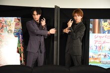 左から一ノ瀬颯、小宮璃央。