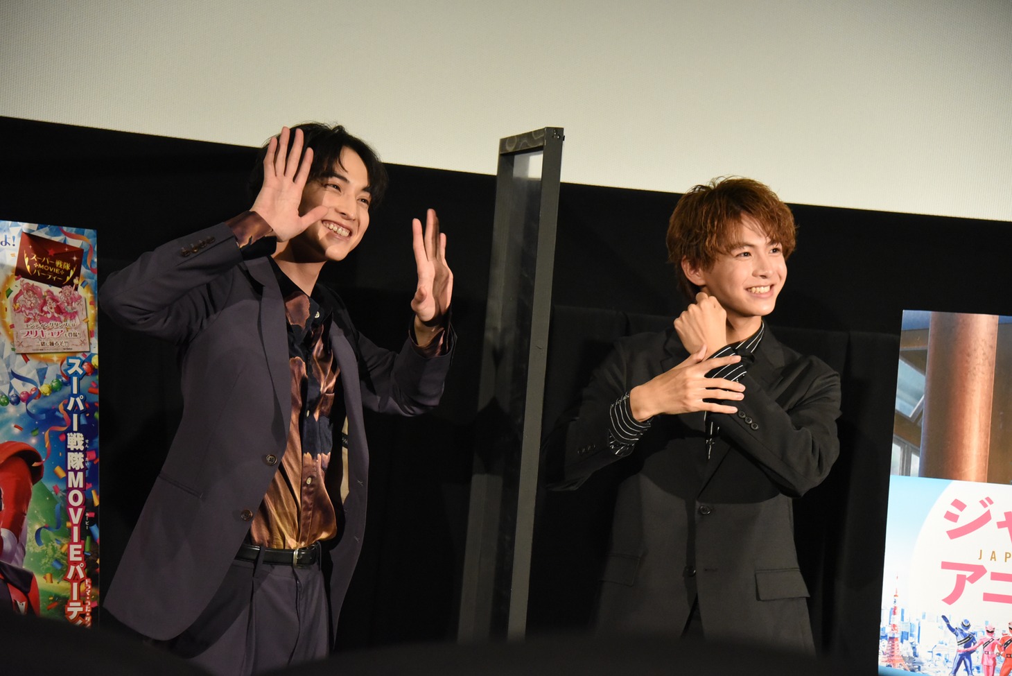 左から一ノ瀬颯、小宮璃央。