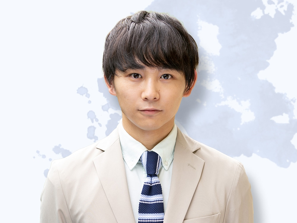 須賀健太演じる新津清。
