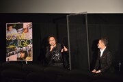 「カム・アンド・ゴー」Q&Aの様子。