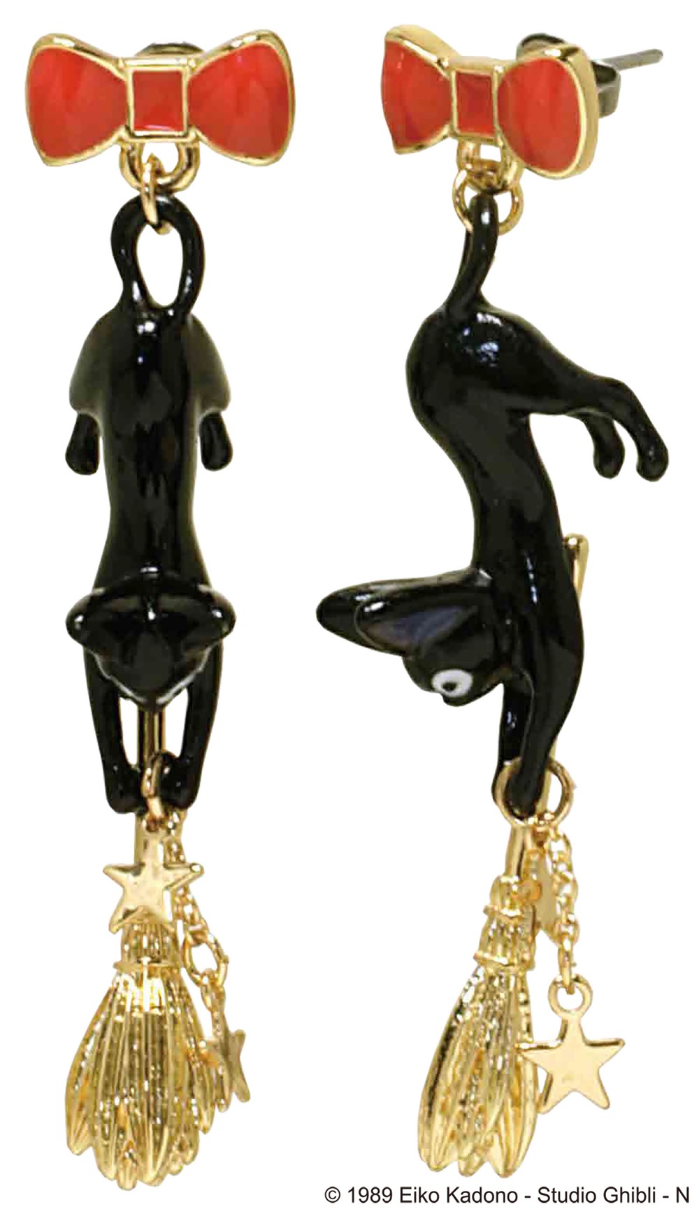 「ホウキ ゆらゆらジジピアス」（税込1980円）