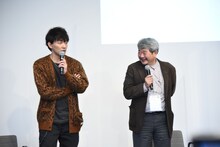 左から金子昇、日笠淳。