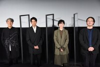 左から第33回東京国際映画祭作品選定コミッティメンバーの安藤紘平、森崎ウィン、土村芳、深田晃司。
