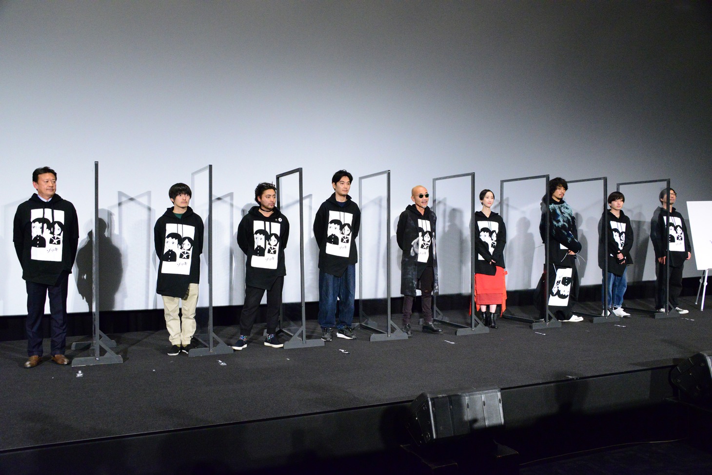 第33回東京国際映画祭における「ゾッキ」Q&Aの様子。