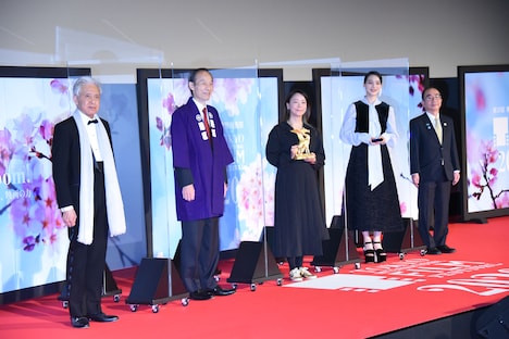 クロージングセレモニーの様子。