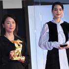 大九明子とのんが東京国際映画祭で観客賞を手に歓喜、林遣都&橋本愛も祝福