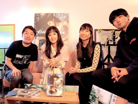 「Daughters」スペシャルトーク付きオンライン上映会の様子。