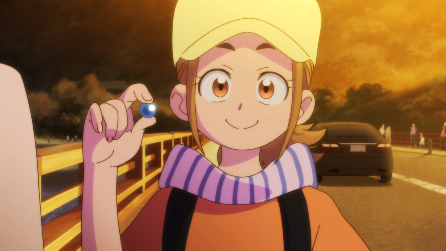 アニメ映画「魔女見習いをさがして」の新映像より、川谷レイカ。