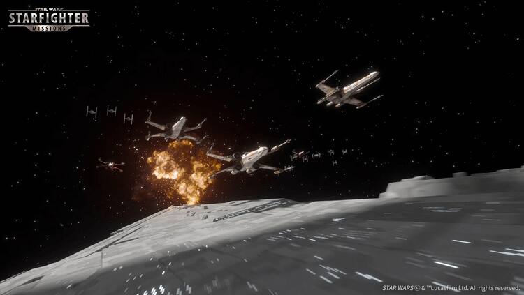 スター ウォーズ アプリゲームの配信日決定 ヤヴィンの戦い再現した予告到着 映画ナタリー