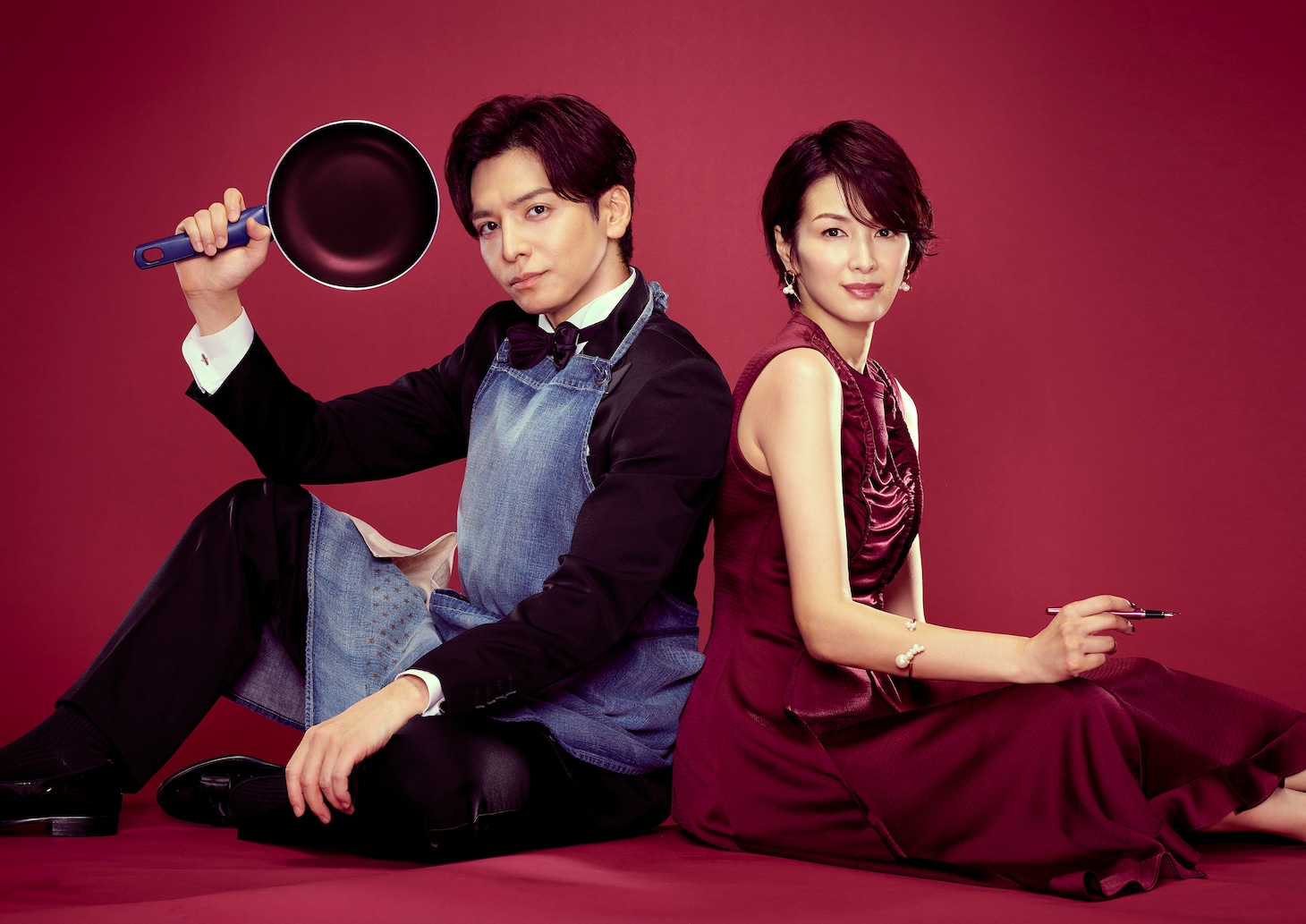 左から生田斗真、吉瀬美智子。