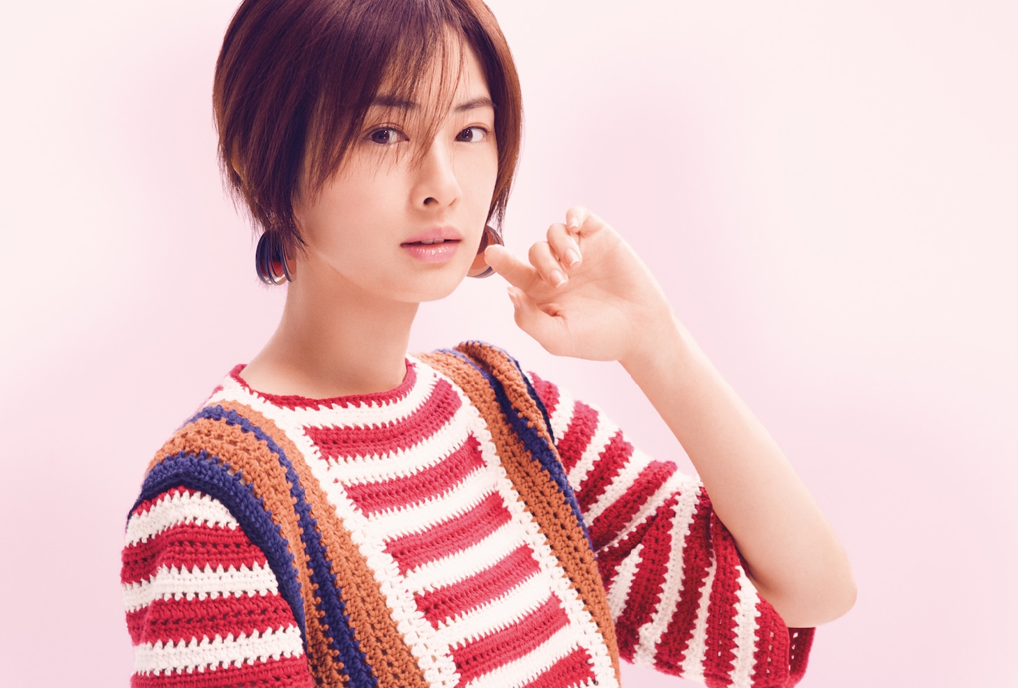 「北川景子オフィシャルカレンダー2021（デスクカレンダー）」の楽天ブックス特典フォトカード。