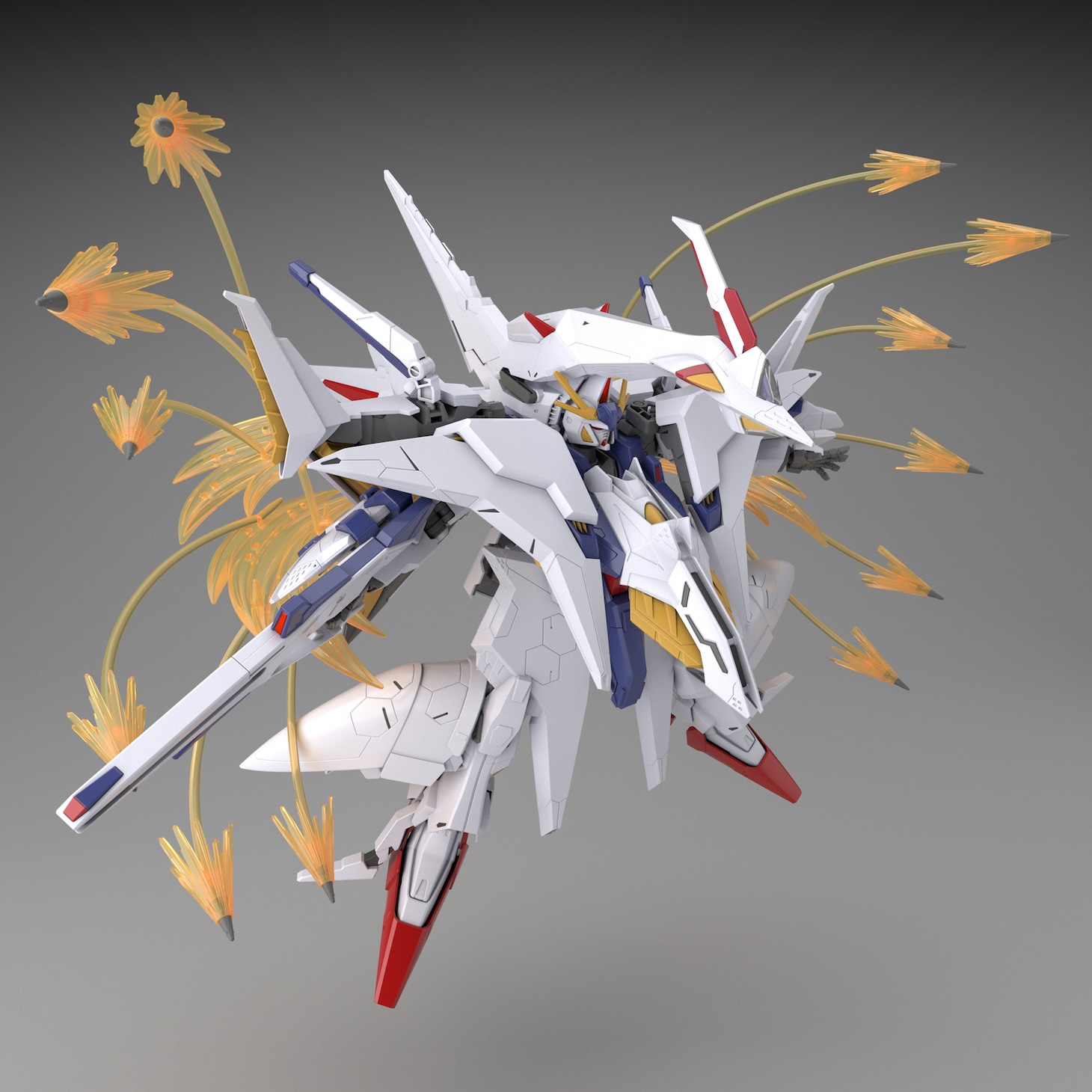 「HG 1/144 ΞガンダムVSペーネロペー　ファンネルエフェクトセット」より。