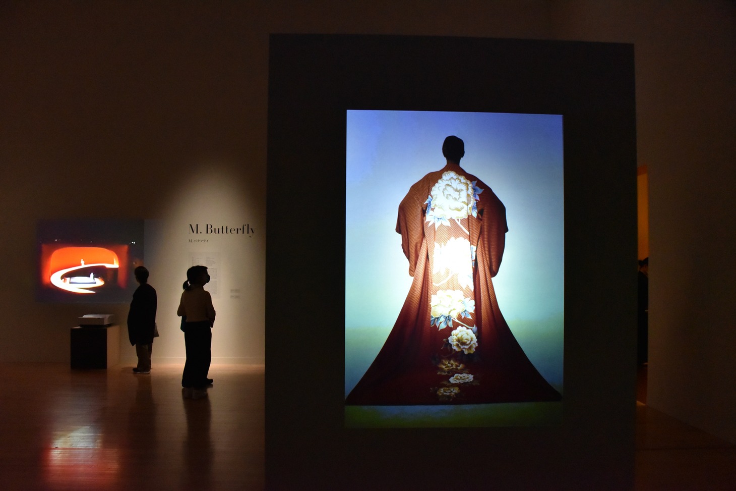 東京都現代美術館で開催中の「石岡瑛子 血が、汗が、涙がデザインできるか」の様子。