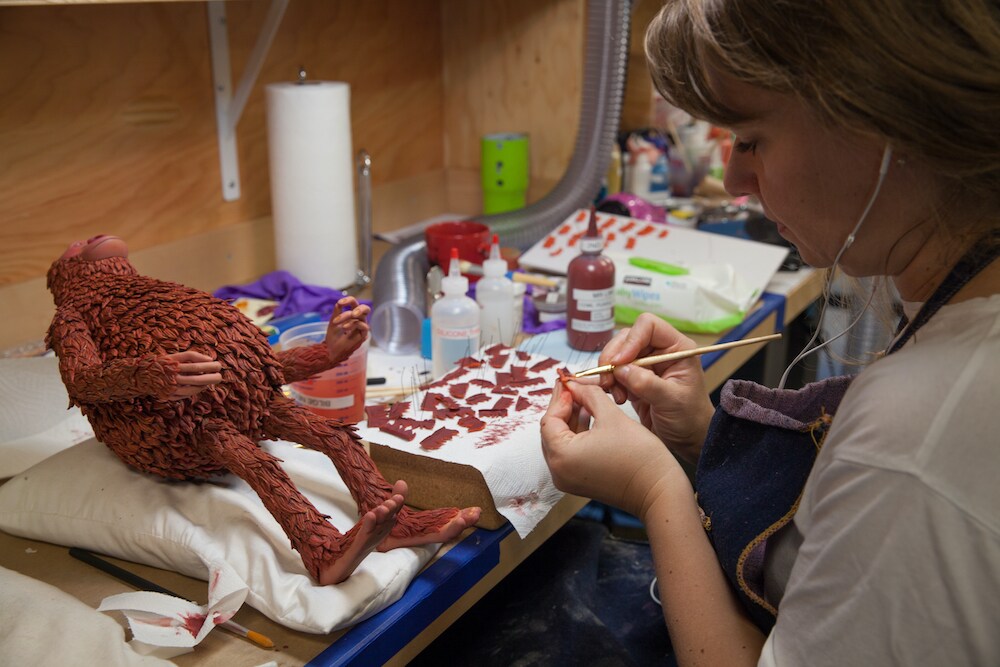 「ミッシング・リンク 英国紳士と秘密の相棒」メイキング写真