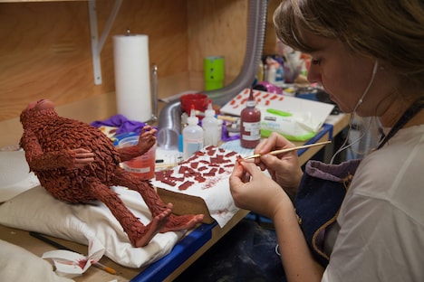 「ミッシング・リンク 英国紳士と秘密の相棒」メイキング写真