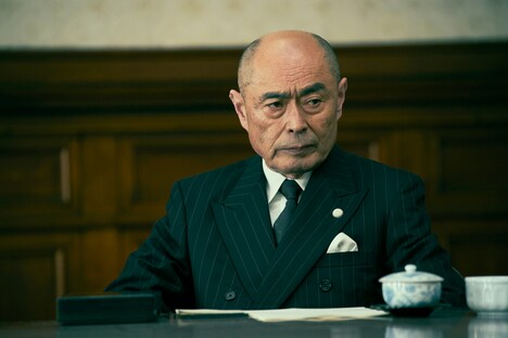 伊武雅刀演じる芦田均。