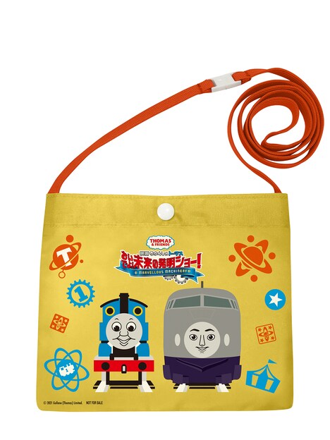 ムビチケ購入特典の「トーマスとケンジの“おでかけサコッシュ”」。