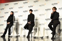 左から窪塚洋介、梶裕貴、山寺宏一。