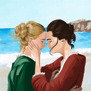 「燃ゆる女の肖像」の世界をイラストレーター3名が描き下ろす