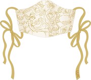 商品の購入者を対象としたキャンペーンでプレゼントされる「美女と野獣」限定オリジナルマスク。 (c)Disney