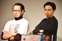 左から伊神忠聡、折笠慎也。