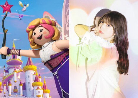 左からフェアリー・ゴッドマザー、内田真礼。