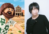 左からデル、柿原徹也。