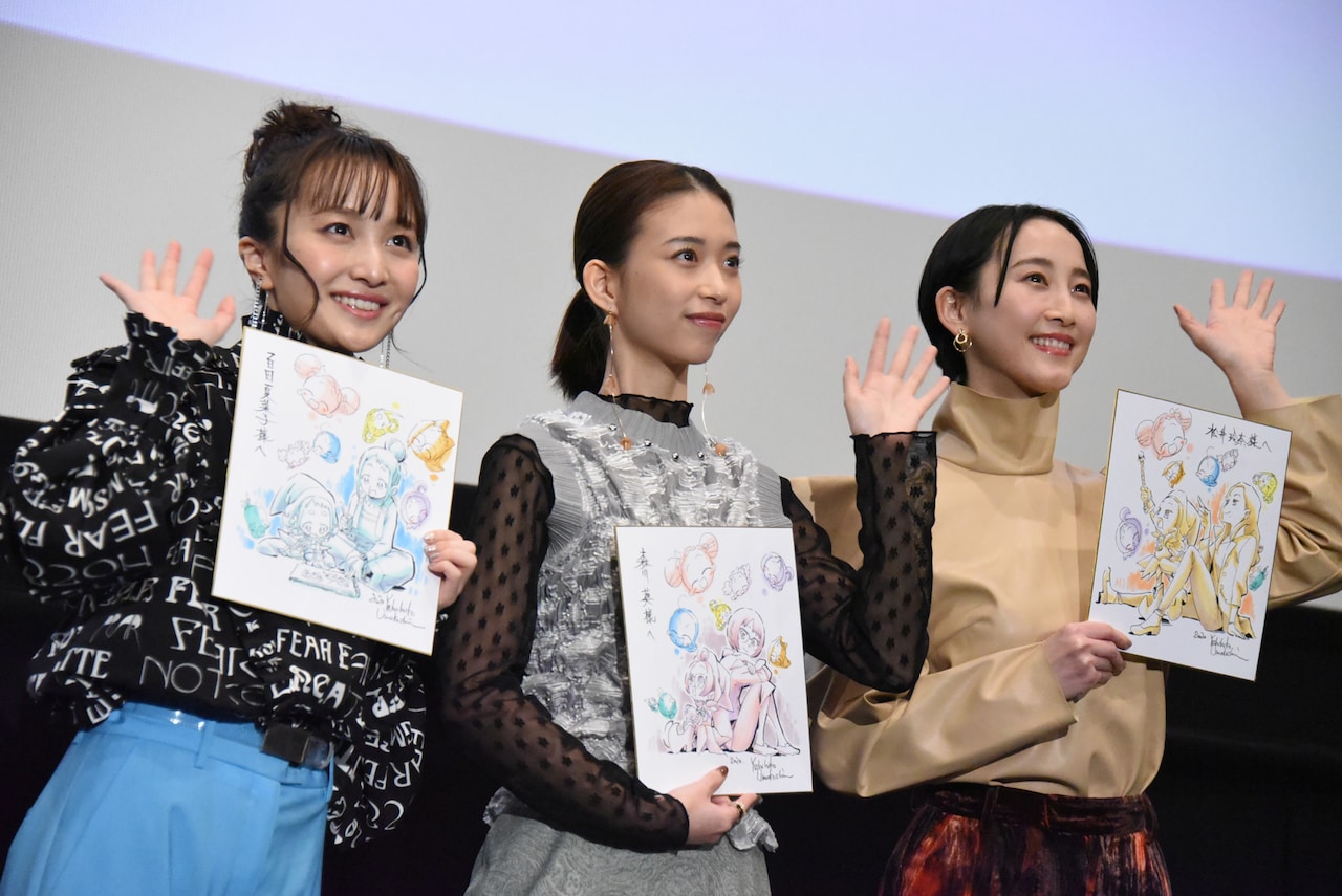ももいろクローバーZ - 魔女見習いをさがして プレスシート 森川葵 百田夏菜子 おジャ魔女どれみ ももいろクローバーZ - 魔女見習いをさがして プレスシート 森川