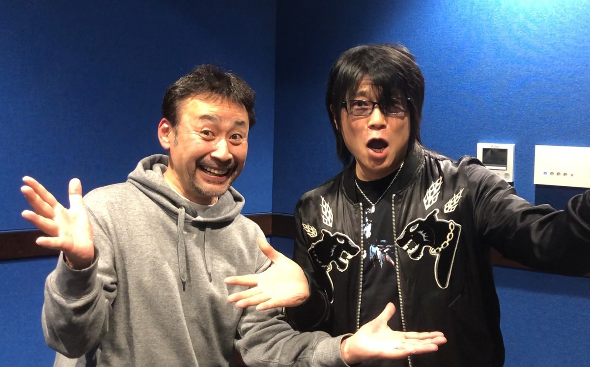 左から高木渉、森川智之。