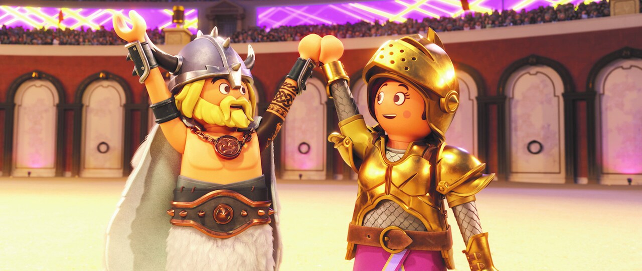 悠木碧と水瀬いのりがおもちゃの世界で大冒険、「プレイモービル」予告公開