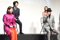 「サイレント・トーキョー」公開直前渋谷ジャックイベントの様子。