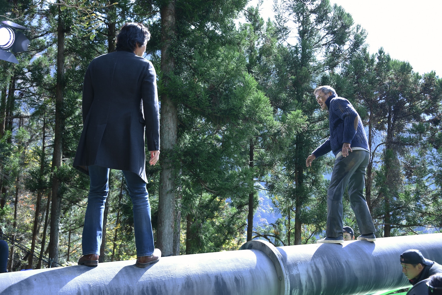 ドラマスペシャル「逃亡者」メイキング写真