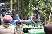 ドラマスペシャル「逃亡者」メイキング写真