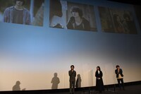 「きみの瞳が問いかけている」アンコール舞台挨拶の様子。