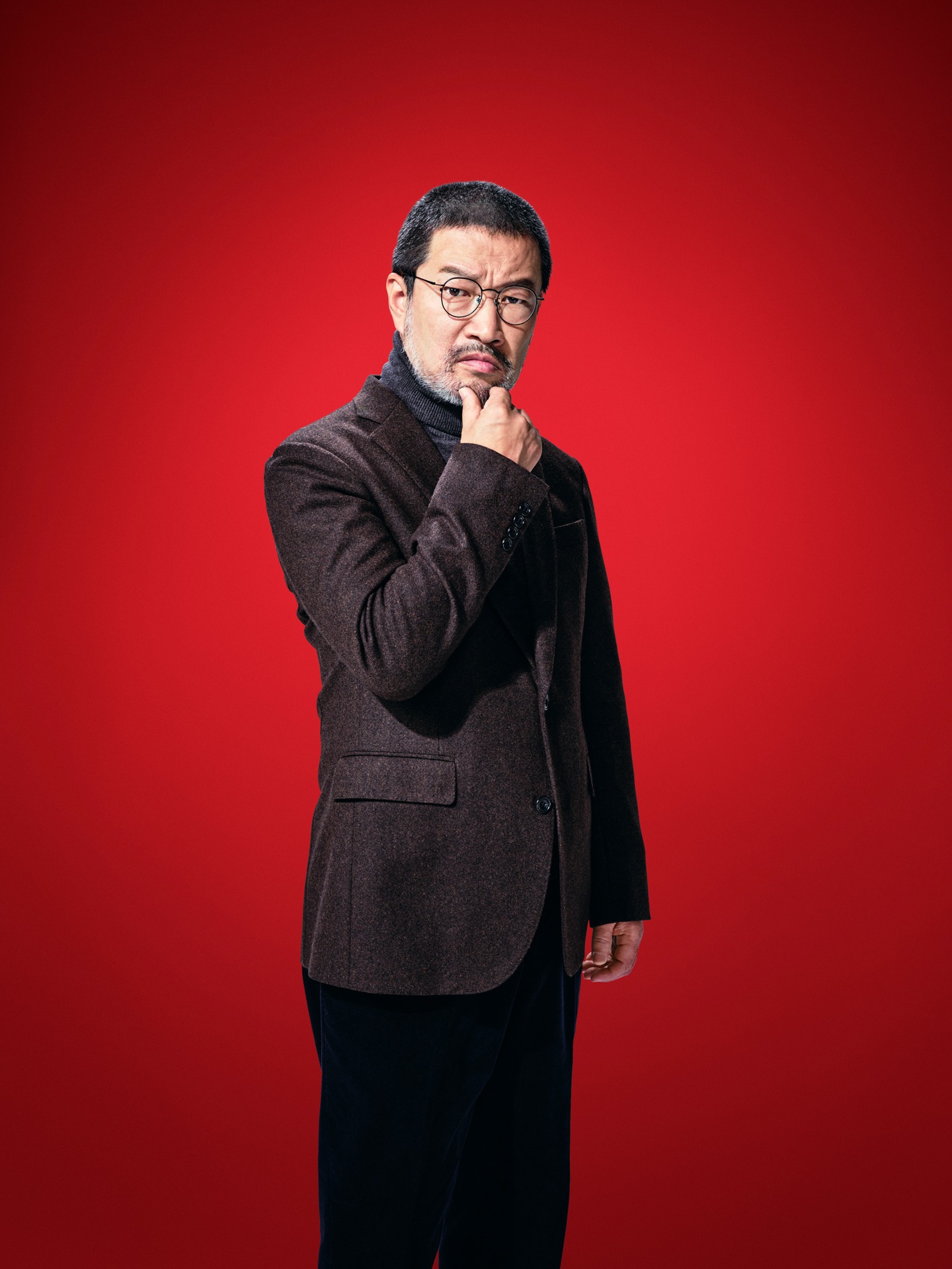 木村祐一演じる山崎辰二郎。
