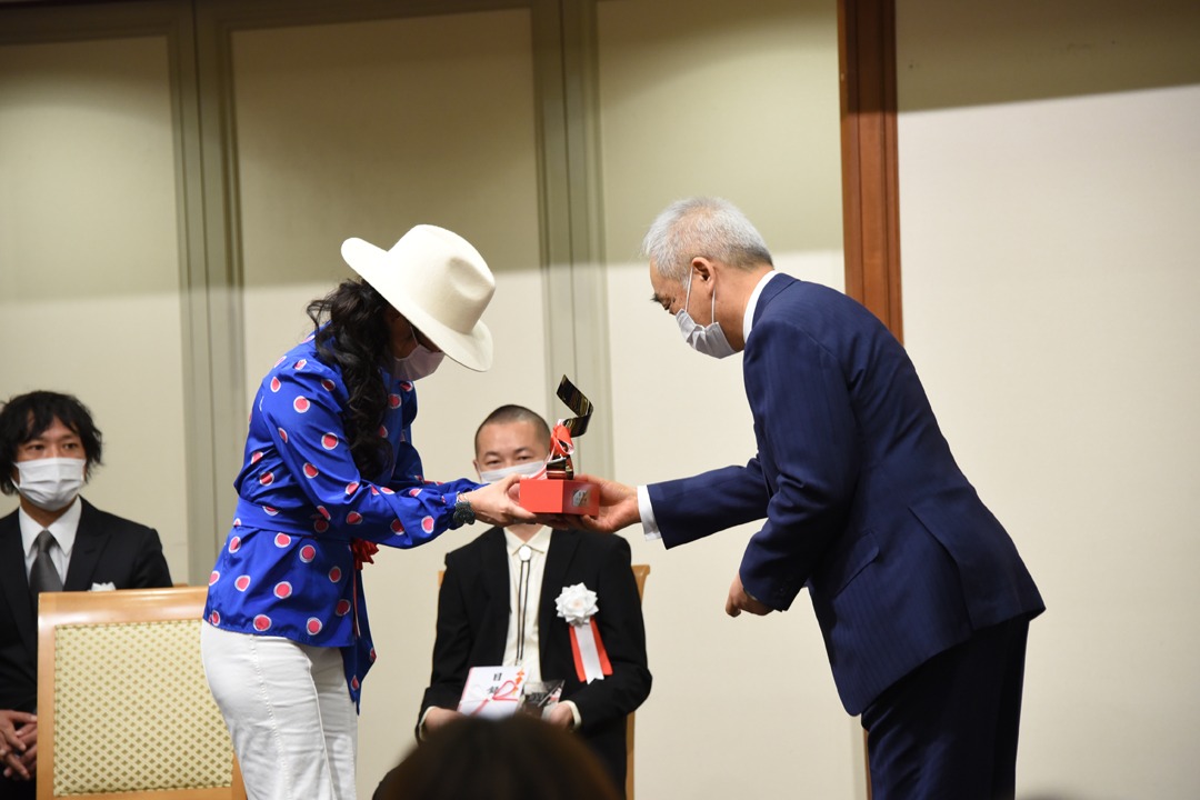 2020年度新藤兼人賞授賞式の様子。